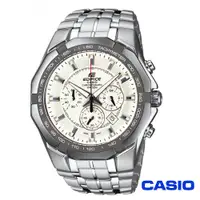 在飛比找PChome24h購物優惠-卡西歐CASIO EDIFICE系列極限三眼計時賽車錶 EF