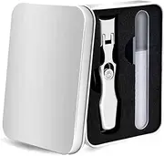 Portable Nail Clippers Ultra Sharp Wide Jaw Opening Anti-Splash Nail Clipper