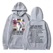 Autumn and winter Taylor Swift the eras tour children's printed sweatshirt boys and girls casual plus velvet hoodie-8 924-GY-AL5722-AL5725 90cm