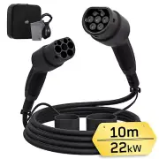 Type 2 to Type 2 EV Charging Cable 22Kw [10M, 3-Phase, 32A] Dé EV Charging Cable