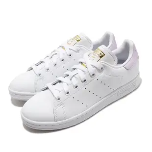 adidas 休閒鞋 Stan Smith W 白 紫 女鞋 金標 小白鞋 運動鞋 【ACS】 FU9634