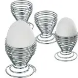 在飛比找遠傳friDay購物優惠-《KELA》彈簧造型蛋杯4入 | 雞蛋杯 蛋托 早午餐 餐具