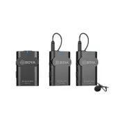 Boya BY-WM4 PRO-K2 Dual Channel Wireless Lavalier Lapel Microphone Kit