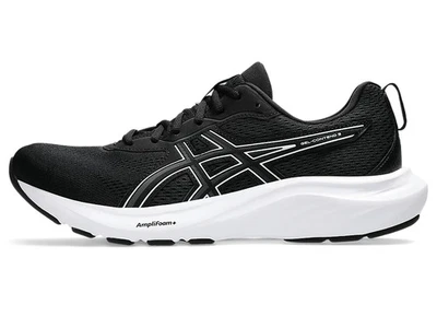 Asics Gel-Contend 9 1011B881-002 Sneaker Men's US 9 Black White Running Shoes