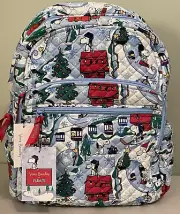 Vera Bradley Campus Backpack SKI SLOPE SNOOPY ~ NWT