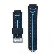 Colorful Kids Smart Watch Silicone Band Replacement Strap for Z5 S16 S15 Q12 Q12B Black blue