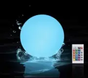 Floating Pool Lights for Swimming Pool: 1 Pack 16 Color with Remote Cont