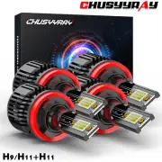 For Fiat Palio Hatchback 4-Door 2017-2020 LED Headlight High Low Beam Bulbs Kit (for: Fiat)