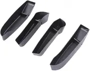 Compatible for Tesla Model 3 Highland 2024 Car Door Side Storage Box Front Rear TPE Tray