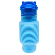 Female Urinal outdoor standing Urinal travel Urinal bottle retractable car emergency Urinal. blue