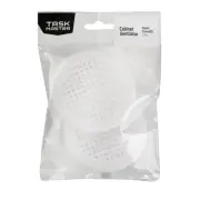 5 X Taskmaster 53mm Plastic Cabinet Vent - 2 Pack