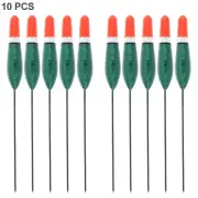 10pcs Paulownia Wood Fishing Floats Set Bobber Stick For Fish Tackle Tool