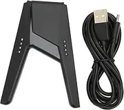 ciciglow for Joy Con Grip Bracket, Charging Handle with 2 x 250 mA Charging Current, Portable Gaming Comfort Grip Grip Holder for Joy Con Accessories (Black)