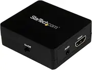 StarTech.com HDMI Audio Extractor - HDMI to 3.5mm Audio & Video Converter (HD2A)