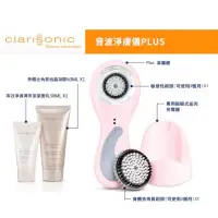 在飛比找蝦皮購物優惠-clarisonic 科萊麗~音波淨膚儀PLUS(粉紅色)洗