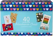Burgoyne Handmade Embellished Decorative All Occasion Greeting Card Collection with Keepsake Box - 30 Count