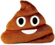 Piao Emoticon Cushion Colorful Smiling Poop Brown Poo Emoticon Poop Round Cushion Emoticon Poop Filled Plush Soft Gift Toy Decoration