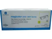 KONICA MINOLTA 1710587-005 Yellow High Yield Toner Magicolor 2400 2500 Series