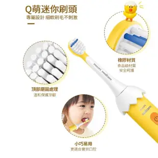 【Philips 飛利浦】兒童軟毛音波電動牙刷_莎莉聯名限定款 HX2472/01(+2條博寶兒TAYO兒童牙膏)