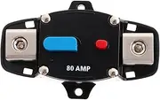 JECOMPRIS Breaker Automotive Auto Car Fuse Reset Fuse Inverter Fuse Block Circuit Protection Car Power Inverter Reset Fuse Holder Rv Amp Fuse Anl Fuse Holder Alloy
