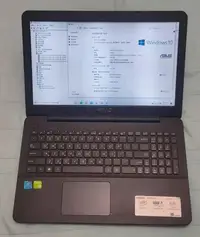 在飛比找Yahoo!奇摩拍賣優惠-Asus X554SJ 15.6吋 N3700 4G 500