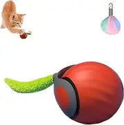 Speedy Tail 2.0, Speedy Tail 2.0 Cat Toy, Smart Cat Toy, Speedy Tail Cat Toy, Interactive Cat Ball, Moving Cat Ttoys for Indoor Cats, USB Rechargeable Cat Toys Balll, with Replacement Tail (B)