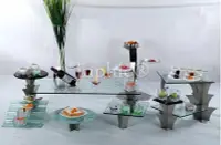 在飛比找Yahoo!奇摩拍賣優惠-INPHIC-彩虹食品展示陳列架/西餐自助餐架/半圓不鏽鋼水