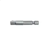 Qty 1 Socket Adapter 1/4" x 65mm Square Hex Drive Ball Retention Adaptor