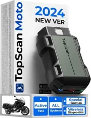 Bluetooth Motorcycle Scanner Tool - Wireless Diagnostic for Harley, Ducati & ...