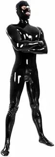 [DAIJES] 100% Latex Rubber Gummi Catsuit Bodysuit Suit Tights Make Foot Handmade