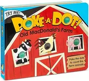 Melissa & Doug Children's Book | Poke-a-Dot: Old MacDonald’s Farm | Educational Board Book with Buttons to Pop | 3+ | Gift for Girl or Boy