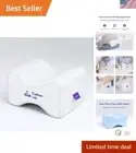 Memory Foam Side Sleeper Knee Pillow for Hip and Back Pain Relief - Washable