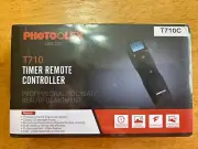 Photoolex T710 Digital Camera Remote Controller Timer Shutter New Sealed