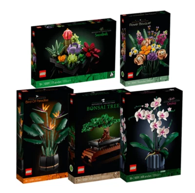 LEGO Botanical Complete Collection -10280 10281 10289 10309 10311 Sets of 5 NEW