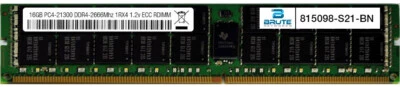 815098-S21 - HP Compatible 16GB PC4-21300 DDR4-2666Mhz 1RX4 1.2v ECC RDIMM