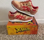 KITH • ASICS Gel-Lyte III ‘07 Remastered Marvel X-Men Gambit Open Box NEW w/Card