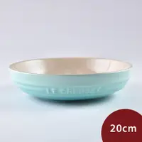 在飛比找PChome24h購物優惠-Le Creuset 深圓盤 20cm 薄荷綠 無紙盒