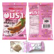5PACK(500tablet) AMIRA Tamarind Candy Artificial Flavor Sweet Sour Toffee Sweets