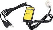 Russeloer USB AUX Mp3 Player Adapter Car Digital Music Cd Changer 3.5mm for 2/3/5/6/CX7/MX5/MPV/Miata/Tribute/RX8 Interface