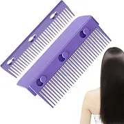 Hair Straightener Comb - Heating Comb Attachment for Barber Straightening | Size, Detachable Iron Comb Attachment for Combs