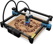 TTS-55 40W Laser Engraver Cutter for Wood, Metal, Aluminum, Glass, Leather