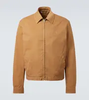 [McQueen] McQueen Skull cotton blouson AU 90 brown