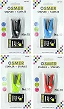 Osmer OS10SPINK, No.10 Stapler with 1000 Staples, Pink