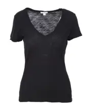 flamé effect T-shirt 1,2 Black