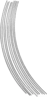 GLSTOY Guitar Fret Wire Replacement 10pcs Folk Guitar Fret Wires Easy Shape Durable for Repair