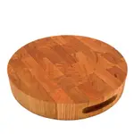 J. k. Adams 12 Round Cherry End Grain Board