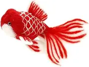 Beatifufu 1 Set DIY Felting Wool Kit Needle Felting Starter Supplies with Craft Mat for Beginners for Creating Wool Fish Decorations and Enjoying