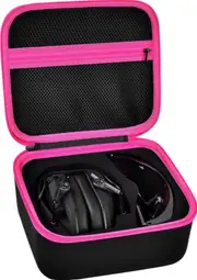 Case for Walker's Razor Slim Electronic Earmuffs/for Howard Leight Shooting Hunting Hearing Ear Protection storage bag
