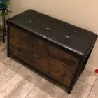 Bed End Stool| Entryway Storage Bench| Flip Top Storage Ottoman