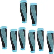 [Yardwe] Calf Compression Socks Calves Compression Wraps for Legs Thigh Compression Sleeve Men Compression Leg Sleeve Compression Sleeves for Women Calf Leg Warmers for Men Nylon
